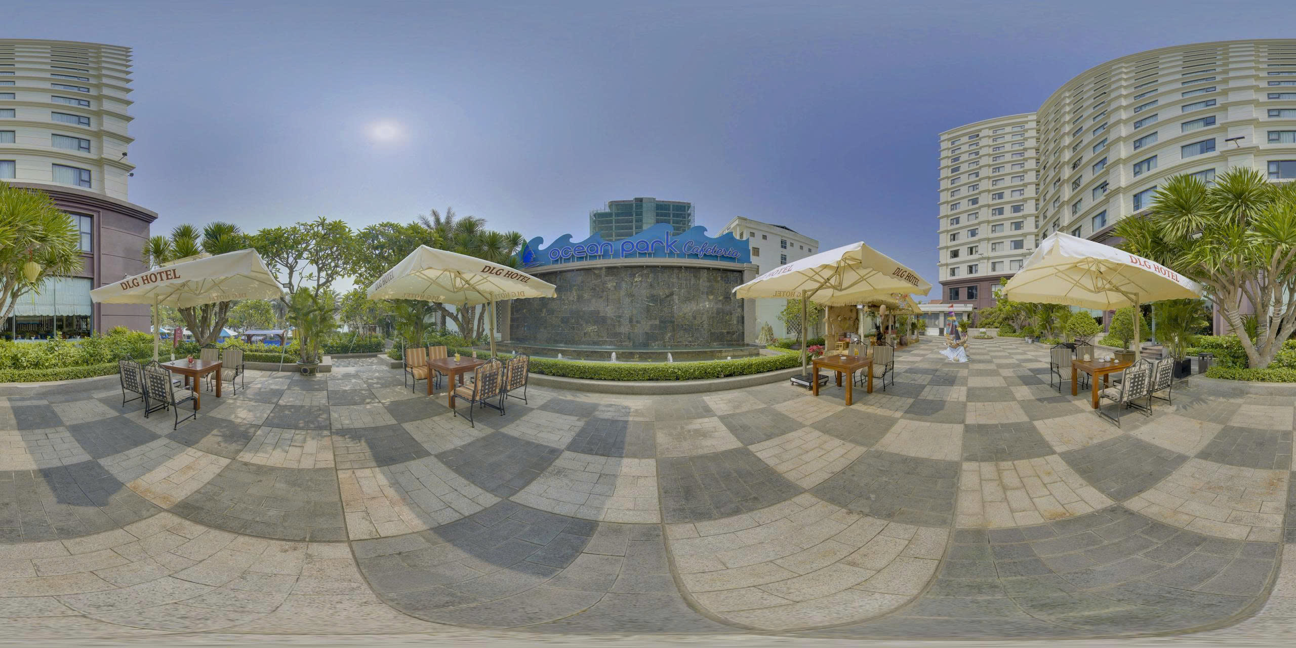 Smart Map 360 của Space 3D hiển thị như thế nào trên website DLG Hotel Đà Nẵng?