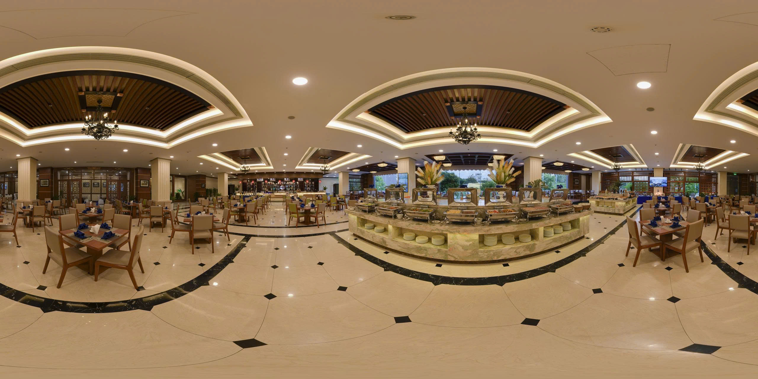 Smart Map 360 của Space 3D hiển thị như thế nào trên website DLG Hotel Đà Nẵng?