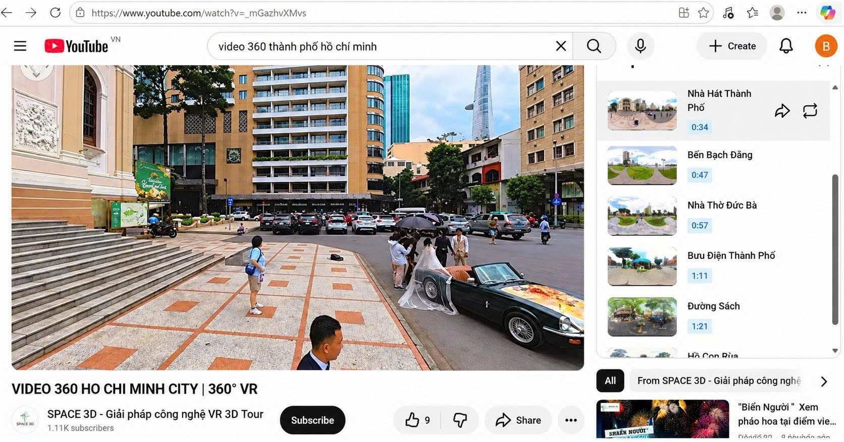 Cách tìm kiếm và xem video 360 độ trên YouTube bằng điện thoại, máy tính